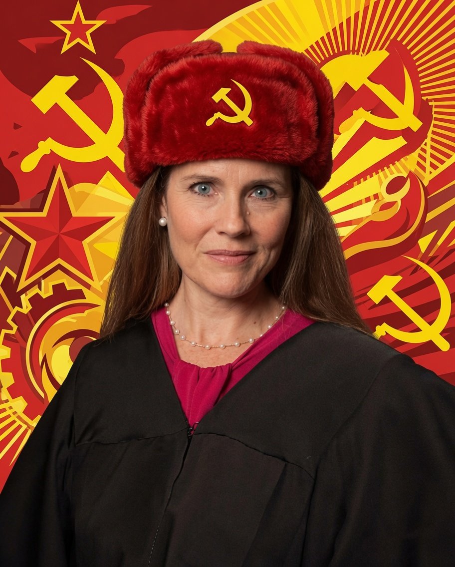 MatthewNichol5's tweet photo. Amy Coney Barrett new profile pic. https://t.co/W82CEeSzYN