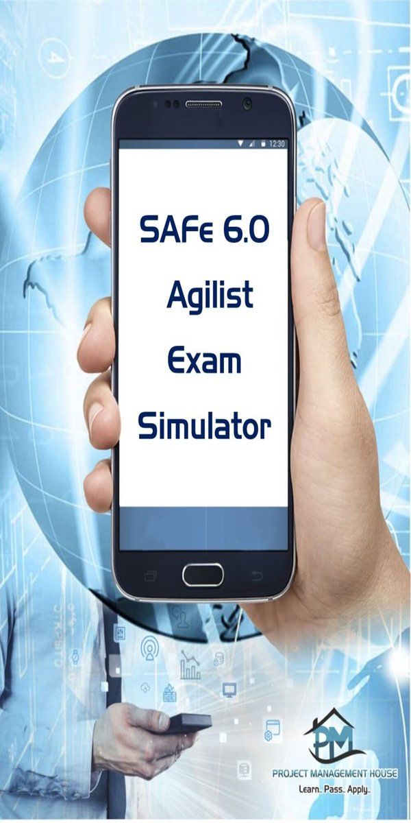 ProjMngmtHouse's tweet photo. Why should you use SAFe 6.0 Agilist exam simulator?
It contains
50 free questions
6 quizzes on all lessons
6 mock exams
Justification &amp;reference for each answer
Available for instructors with discount
Available on web &amp;play store from here https://t.co/6rpPES5aMZ
#SAFe6 #agile https://t.co/b0GmAVNHSk