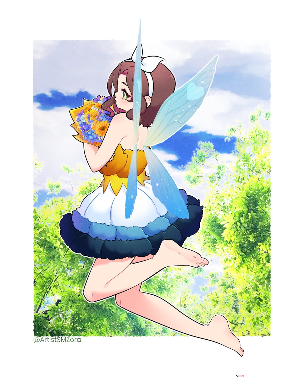 ArtistSMZora's tweet photo. Terminando el mes del orgullo con mi pequeña hada aroace, luciendo la bandera en su hermoso vestido floral
#pridemonth🌈 #pride🌈 #aroacepride https://t.co/jOvwQkG66P