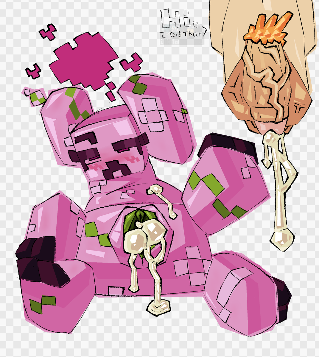 GANGRENESARCOMA's tweet photo. was implored to draw this gal in a discord server i'm in https://t.co/RhfDhe3eqJ