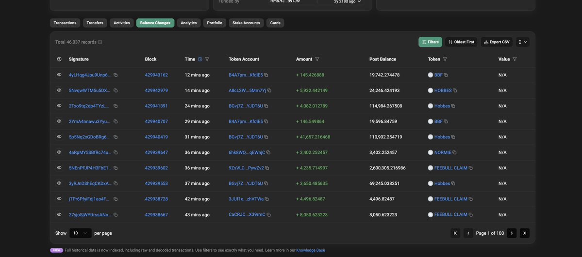 FeeBullFun's tweet photo. $ANSEM top holders wallets rn... https://t.co/rFWxa5tj1a