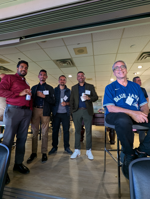 kkvasilopoulos's tweet photo. Last week we co-hosted a Toronto Blue Jays game with the FEI Toronto chapter was a great reminder that some of the most valuable business conversations happen outside formal meeting rooms. Events like these allow us to bring together leaders from across... https://t.co/KlqrgofwOL https://t.co/zNidoiQIpW