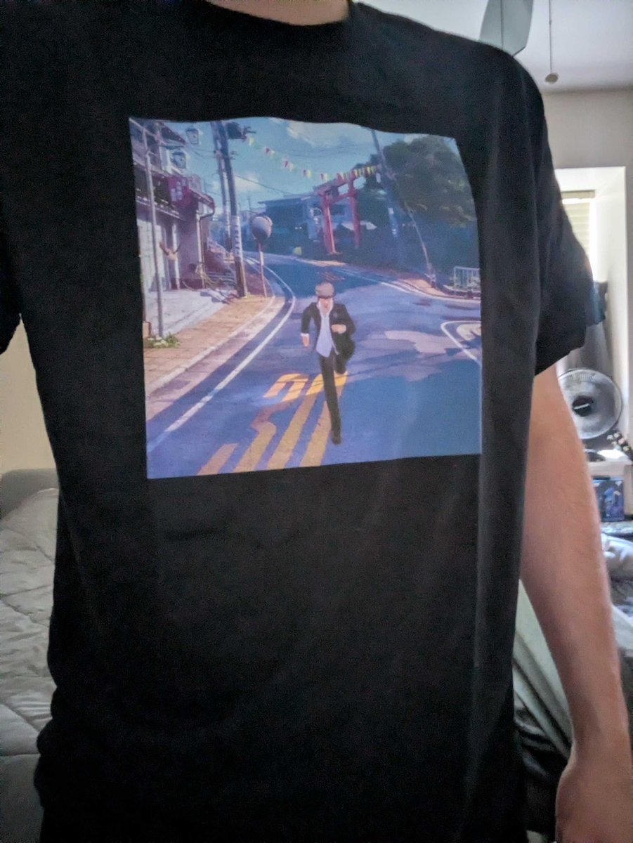 SMTNetwork's tweet photo. The Persona 6 logo shirt was so bad that friend of the show Liam Omega had to one-up Atlus by making the first ever Persona 4 Revival shirt. Preorders start today at $46 dollars+shipping https://t.co/OC8ZQVjK1S