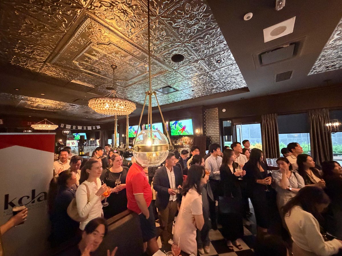 RobinsAppleby's tweet photo. Our team attended the Korean Canadian Lawyers Association’s Summer Social and proudly sponsored an evening of connection and community. https://t.co/iIDYxssUQP