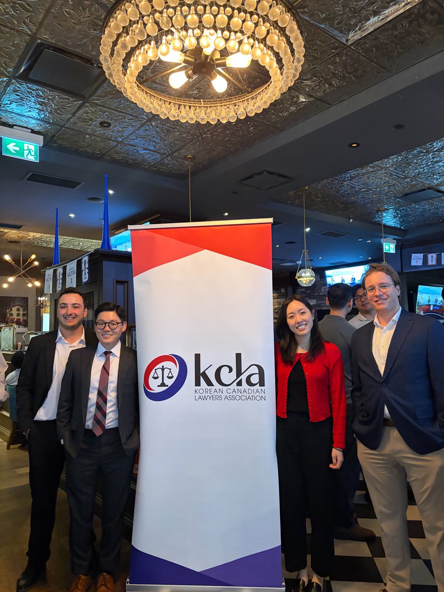 RobinsAppleby's tweet photo. Our team attended the Korean Canadian Lawyers Association’s Summer Social and proudly sponsored an evening of connection and community. https://t.co/iIDYxssUQP