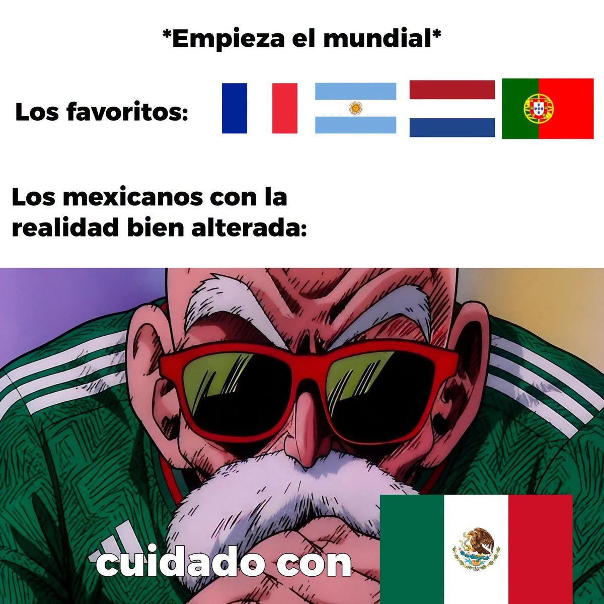 _cesarbaker's tweet photo. HOY GANA PAPÁ MÉXICO 🇲🇽🇲🇽🇲🇽

y los que no apoyen a méxico vayan todos agarrados de las manos a chingar bien a su madre https://t.co/VS6n4u9zM8
