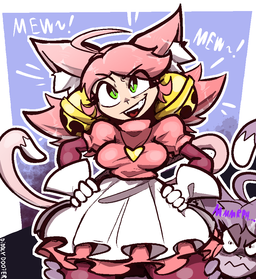 DiddlyDooter's tweet photo. mew mew pink mew mew 

#deltarune #undertale https://t.co/101iMILzQk