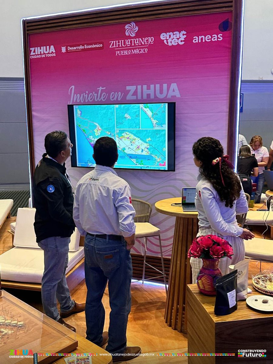 Gob_Zihuatanejo's tweet photo. En la Convención #ANEAS, presentamos proyectos de desarrollo habitacional, comercial y productivo, además de iniciativas con enfoque ambiental para Playa Linda y Playa Larga. Agradecemos a #CAPAZ la invitación para compartir el crecimiento y las oportunidades de inversión.🌴 https://t.co/OkfU8JL6p9