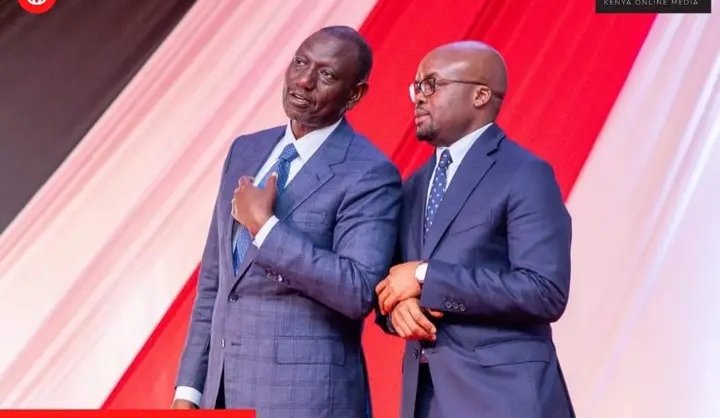 Timeitatell's tweet photo. Ever since President Ruto came to power, no one has been abducted. Those people claiming they were abducted are just pretending �� they’ve gone into hiding and are comfortably sleeping in their own houses." — Raymond Omollo. https://t.co/wnxRXaIxN2