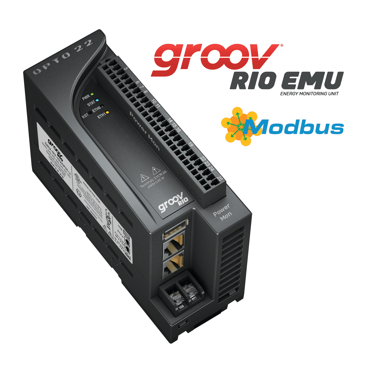 opto22's tweet photo. Power and energy monitoring with Modbus TCP - Get some tips on using the groov RIO EMU with other Modbus TCP devices: https://t.co/OYBFiofSIg #TechTipTuesday #groovRIO #energymonitoring #Modbus https://t.co/FRd93B8nLM