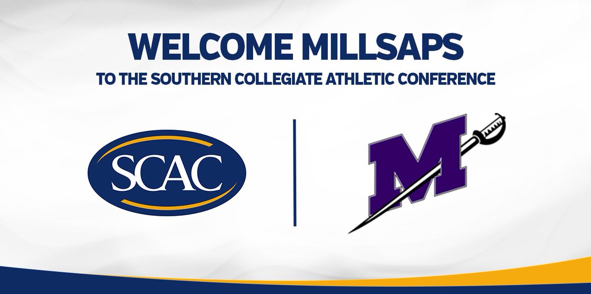 SCAC_Sports's tweet photo. 🚨 BREAKING NEWS | Millsaps College Set to Return to the SCAC in 2027-28

📰 | https://t.co/eFWZj1xrgo https://t.co/X3hDt5XeQO