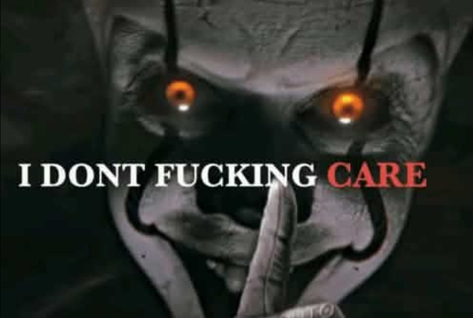thewalkingava's tweet photo. @RailroadFeline All of the replies are grown people btw
cnc doesn't make a difference #getlost #idontfuckingcare #idontgiveafuck #okay https://t.co/Jfbl4rpscA