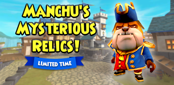 Pirate101's tweet photo. Keep your eye on the prize! 👁️

Face off in The Crucible of Doom to earn unique Salty Weapons through Monday, July 6th, in the Manchu's Mysterious Relics Event! To get started, talk to Reginald P. Jowlsley in Avery's Court. #Pirate101 https://t.co/qf9v4PGYG5