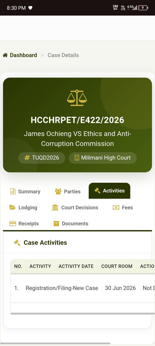 _James041's tweet photo. I have today filed a Constitutional Petition at the High Court, Nairobi, a constitutional petition challenging the alleged branding of names, images, logos, portraits, and slogans associated with public officers on taxpayer funded projects ( Example in frame 4)

The petition has been logged in as Petition Number HCCHRPET/E422/2026.

In this petition, I maintain that public offices and taxpayer funded projects must not be used for personal glorification.

Development projects are not favours nor donations.

Below is the link to the petition and the summary.

https://t.co/j6E7rr5uUB

I am waiting for Court's action.