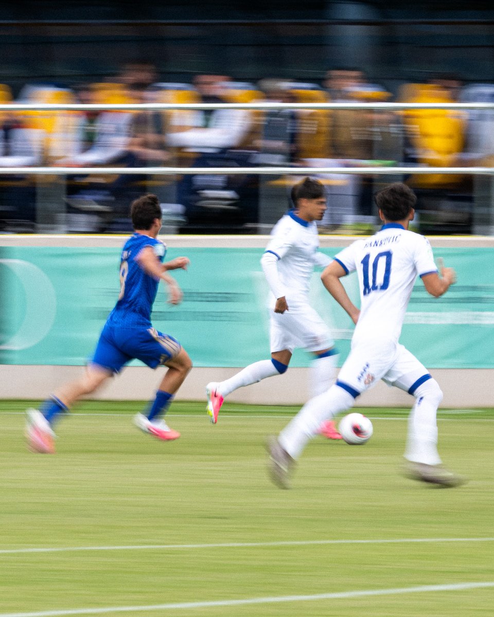 forza_goal's tweet photo. A clash full of intensity  
Relive the best moments from Italy vs Serbia at the U19 EUROs through the lens of FORZA. 📸 #U19EURO #ForzaFootball #BehindTheLens https://t.co/8JzIIZqPWR