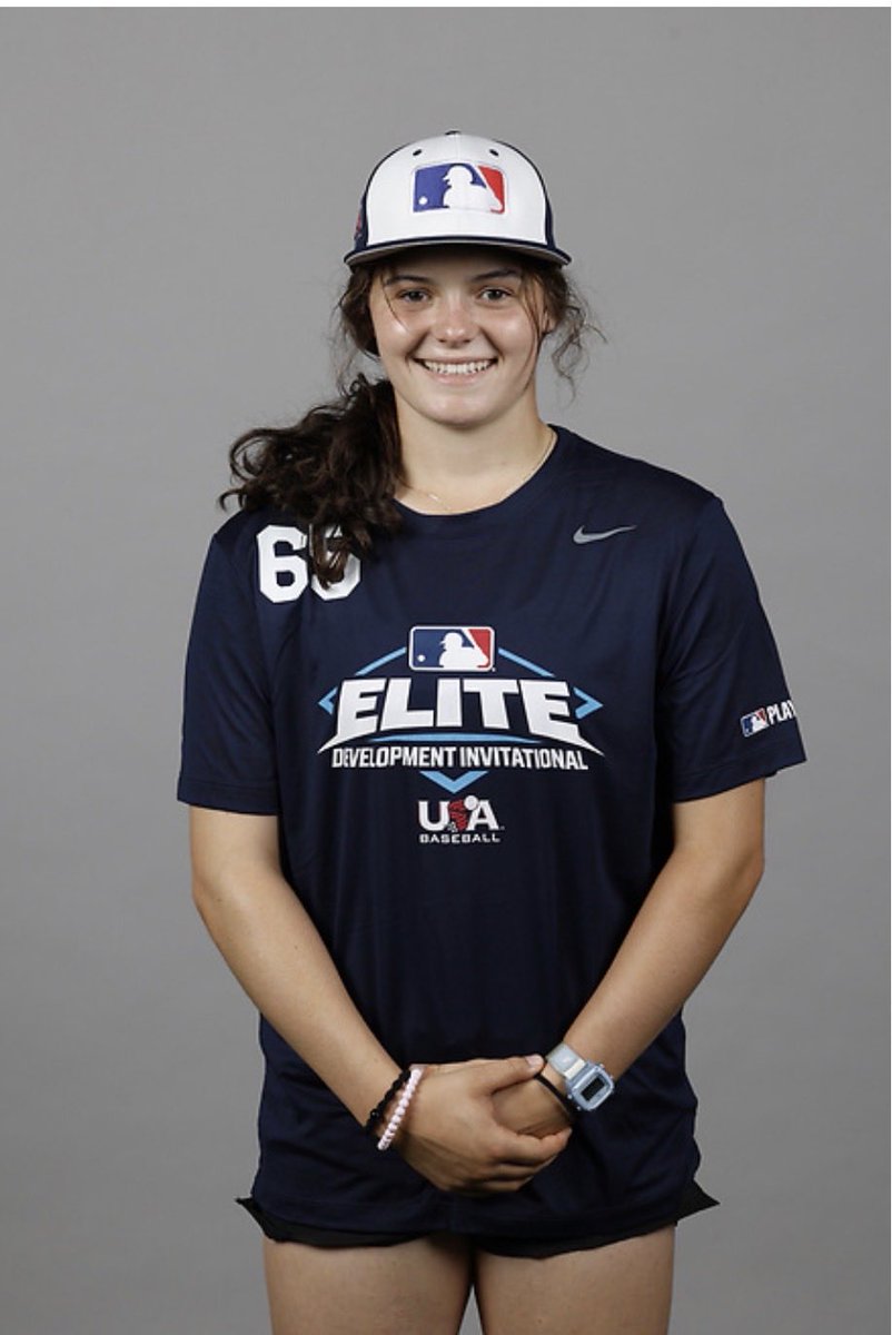LouGoodmon2029's tweet photo. Wasn’t exactly the week I had expected to have at EDI with @MLBDevelops . Injury in game 1 kept me sidelined for the rest of the week. But still learned a bunch from the amazing coaches and met some amazing #baseballgirls !!! Thanks to Skylar and MLB team for the opportunity! https://t.co/xtk9lrgTp8