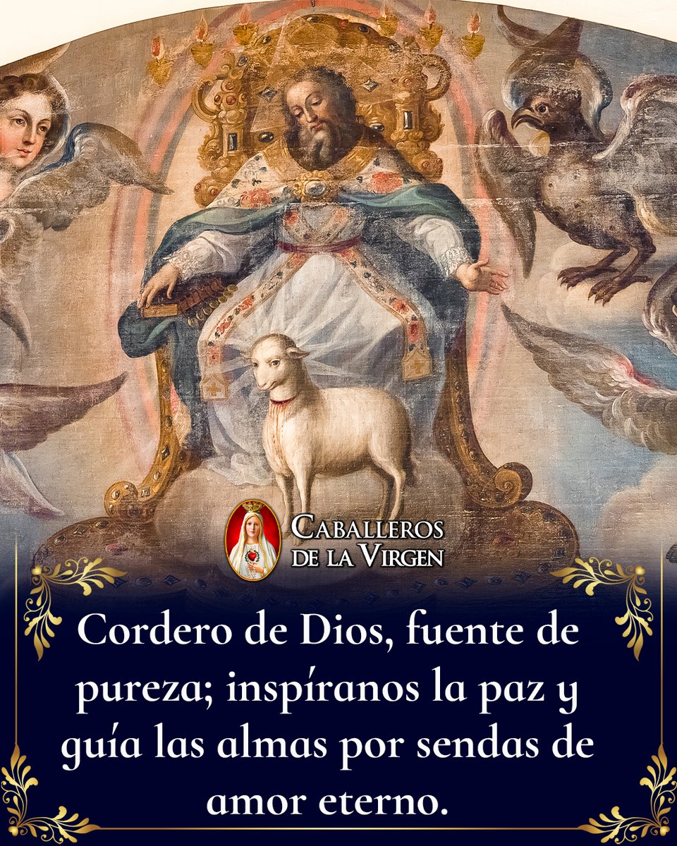 Cab_Virgen's tweet photo. Fuente de pureza y de paz, renueva nuestros corazones con tu amor. https://t.co/QkwEy0UbCj