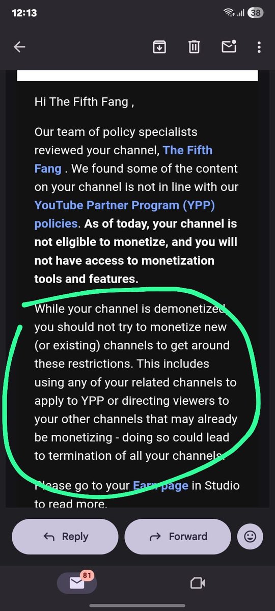roxin_71's tweet photo. @TeamYouTube @YouTube Its been over 50 days since my channel has been under review. Why cant i monetize ANY other channels of mine because of you doing delay on your part?? This is so unfair! Do you have an answer for this?? Many creators are facing this! https://t.co/EZGnNPsMAK