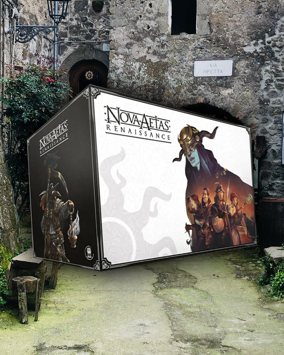 MiniMartTalk's tweet photo. Explore dark Dungeons in the Renaissance. Nova Aetas: Renaissance gives you 27 nonlinear missions so you can play again and again!
Get it today: https://t.co/dGVst5Ce4X
#NovaAetas #BoardGame #Renaissance https://t.co/ROFKftlalS