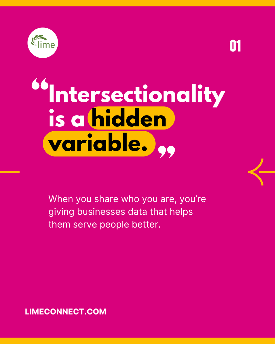 limeconnect's tweet photo. Don't think of yourself as a diversity hire, think of yourself as an intersectional leader!

Swipe for Lime Network Member Abhi's five tips on turning your authentic self into your greatest competitive advantage, then read the full article at: https://t.co/bEM8KOzCAS https://t.co/cS5asIdgy9