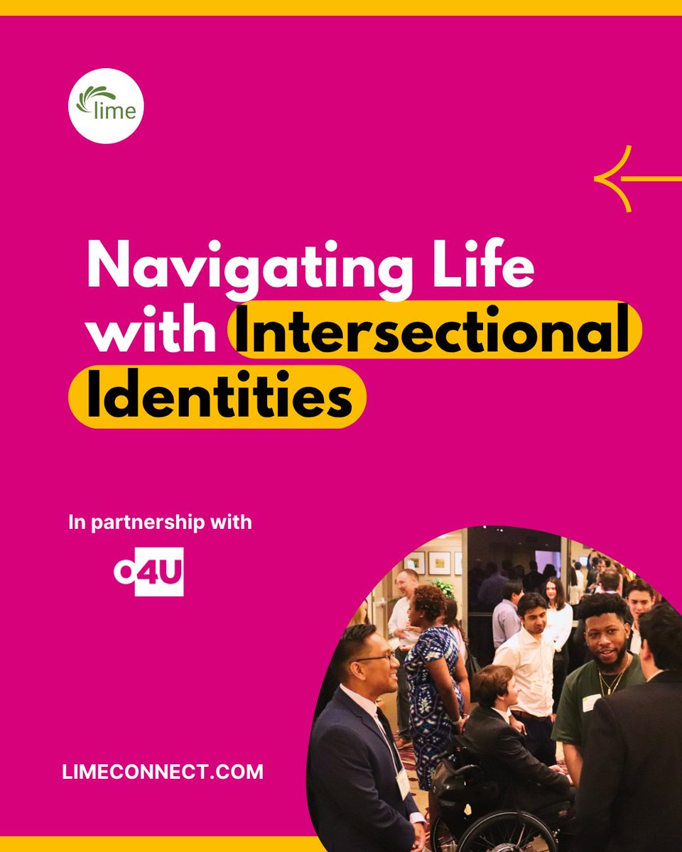 limeconnect's tweet photo. Don't think of yourself as a diversity hire, think of yourself as an intersectional leader!

Swipe for Lime Network Member Abhi's five tips on turning your authentic self into your greatest competitive advantage, then read the full article at: https://t.co/bEM8KOzCAS https://t.co/cS5asIdgy9