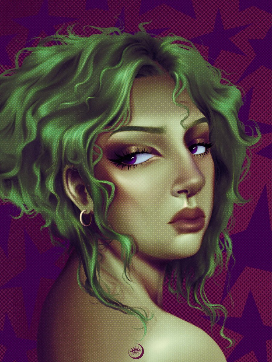 mechanicmoon333's tweet photo. self portrait time🧚🏽‍♀️✨
if you like my art style, press any button to help support me so maybe i can make a living from my art on day✨
#digitalart #selfportrait #art 
message me or my insta in my bio for commission requests ✨ https://t.co/wqIzOEM1co