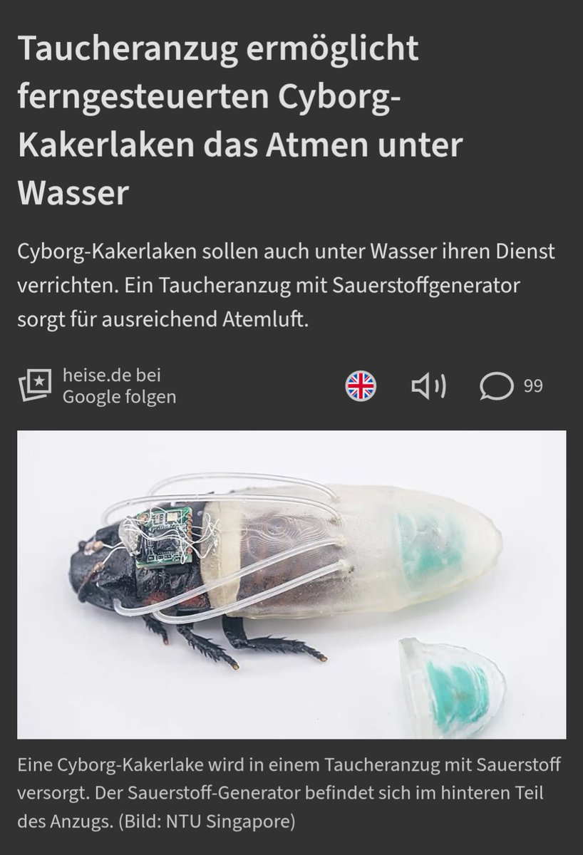 texhex2's tweet photo. Der Insektentaucheranzug besteht im Wesentlichen aus drei Teilen: einem Sauerstoffgenerator, einer flexiblen Hülle sowie vier Silikonschläuche, über die die Sauerstoffzufuhr realisiert wird. Das System ist in sich geschlossen, sodass kein Wasser eintreten https://t.co/yZz8uzyBr7 https://t.co/nf3JyIoqt5