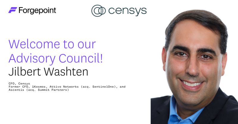 forgepointcap's tweet photo. Welcoming Jilbert Washten to our Global Advisory Council! A seasoned finance leader w/ decades of experience building financial structure around innovation for high-growth cybersec cos, with special expertise in driving M&amp;A on buy &amp; sell sides. More: https://t.co/QMS6IEj0Jt https://t.co/W7IaZepQAM