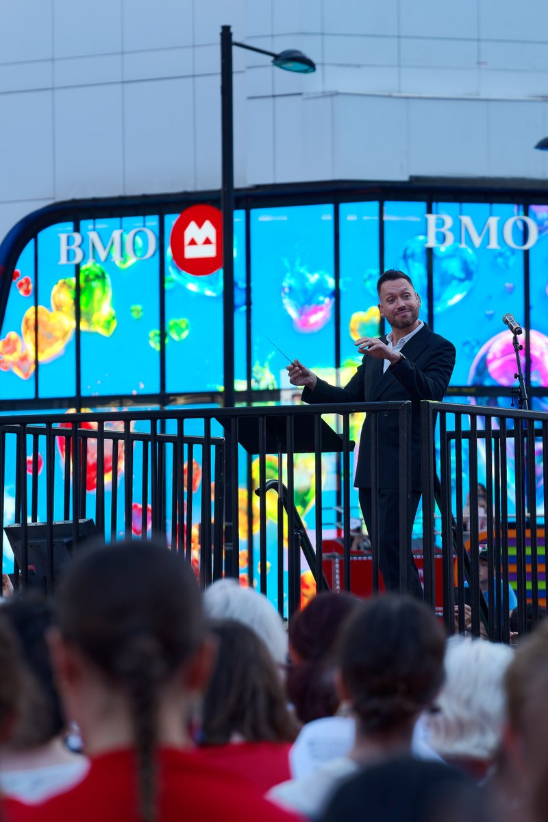 LeonardoCostaFP's tweet photo. As part of 2026’s Luminato Festival, hundreds gathered in the heart of downtown Toronto to celebrate music and togetherness. Supported by BMO, the event featured the Toronto Symphony Orchestra performing Beethoven’s Symphony No. 9 alongside the Toronto Mendelssohn Choir. https://t.co/TOXSb7B5TB
