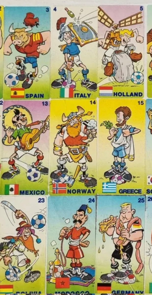JTKristoffersen's tweet photo. Noen som hadde disse i 94? Husker jeg kjøpte enorme mengder tyggegummi. https://t.co/aNV3ZOdXCx