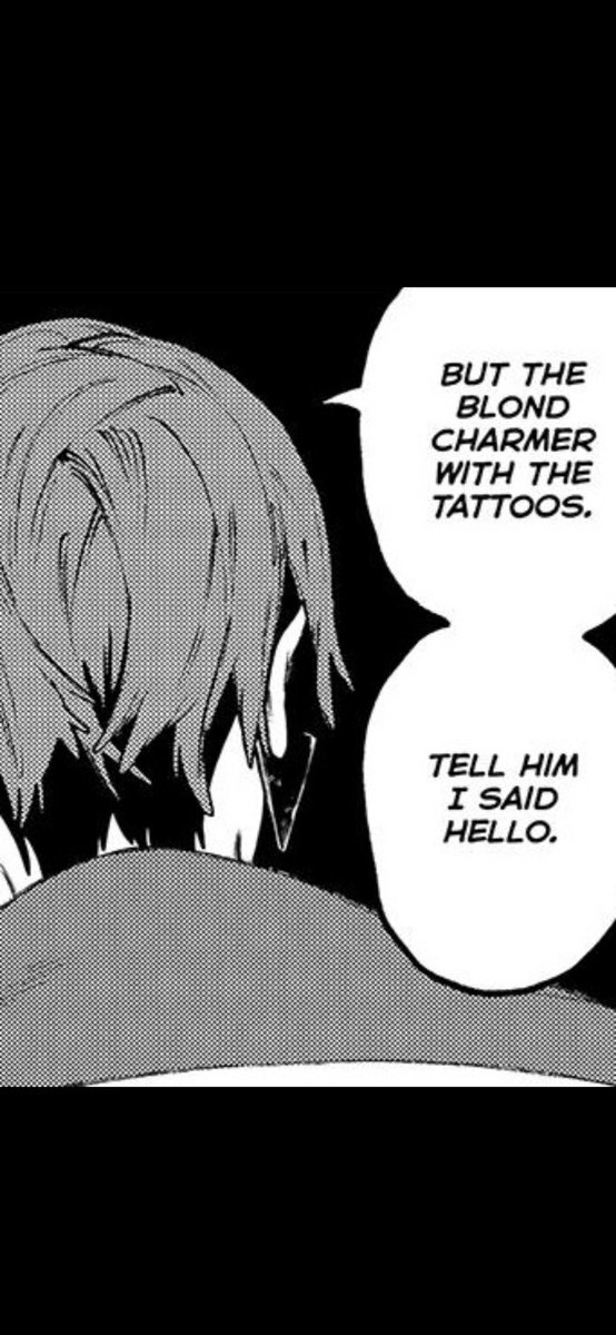 3r0sie3's tweet photo. Lowkey always thought Enjin/Kyouka was a random ship. I missed the first time she mentioned him, but noticed this time!
Is she just upset Enjin replaced her as the  trusted older sibling in Zankas life? Or is it a different kind of tension between her and Enjin?🤔
#gachiakuta170 https://t.co/c3seLPVuCy