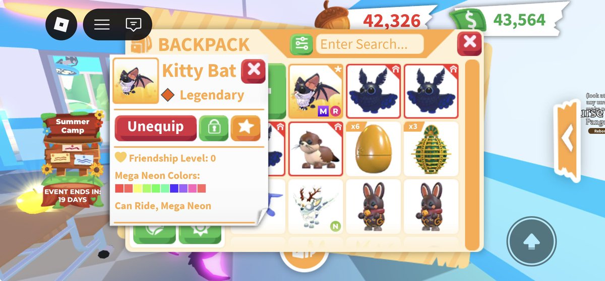 KittyBat_LoVer's tweet photo. I can’t believe it. I just got my #1 dream pet…

#adoptmetrading #adoptme https://t.co/V0FWueUqhc