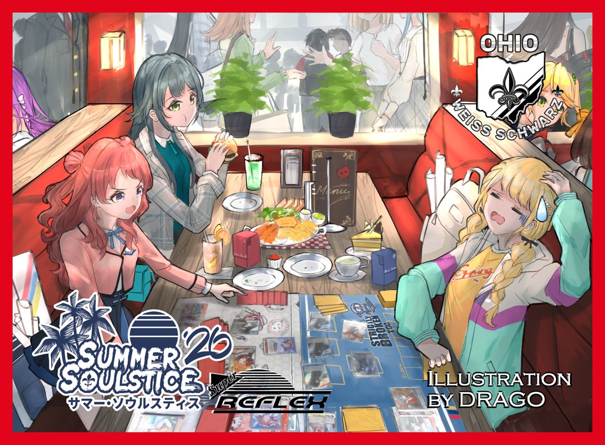 OhioWeiss's tweet photo. (1/2)
Check out some of the merch we have available for #OHSoulstice26! 

Playmats &amp; sleeves are guaranteed, and we are also looking at hats and tote bags!

Pickup at the venue and other events is possible.

Preorder here: https://t.co/xAjhEOJ6GL

#ws2tcg #ヴァイスシュバルツ #WS https://t.co/Q2gXnP6qEP