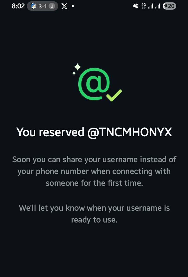 mhonyxtnc's tweet photo. Got mine @WhatsApp ✅️🇬🇭🥳 https://t.co/bLdZqWY1Qp