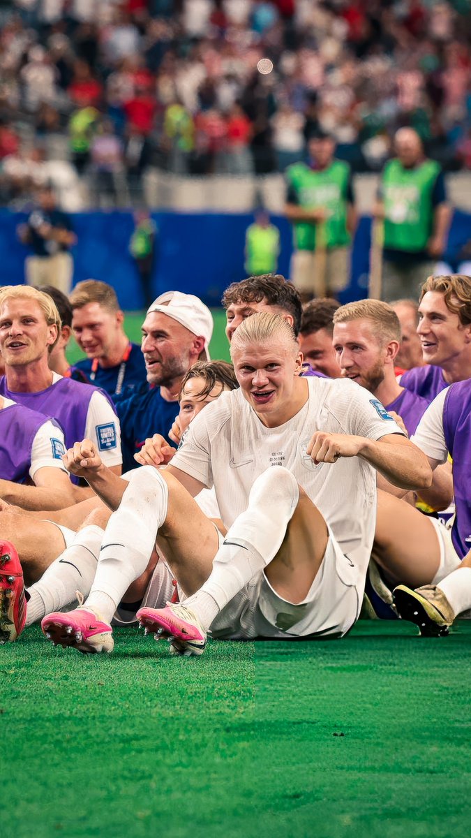 FIFAWC26Updates's tweet photo. The Vikings sail on. Next stop: the
 Round of 16. 🇳🇴🏆 https://t.co/2GNMl2tL9i