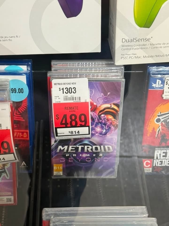 LiquidaPromos's tweet photo. Liquidación de VideoJuegos para Nintendo pasan en $489 pesitos en Walmart🤩 💕
🚨 Únete a nuestro grupo de liquidaciones para más ofertas como esta, comenta "grupo" y te mando el link por dm
#ofertas #rebajas #remates #liquidaciones https://t.co/YCGsbXFdLy
