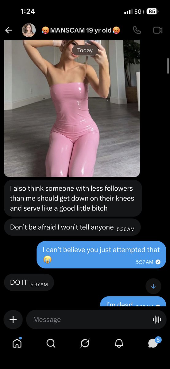 Thebratfactoryx's tweet photo. @MANSCAM19 tried to take money from me a far superior goddess…..

Ended up caving like the beta dom they truly are and sending to mommy just like any other good boy💋🤭

Losers. beta doms. fake alphas. They all show up and the result is the same🤭

#findom #scam #catfish #beta https://t.co/cNqzBg6sh7