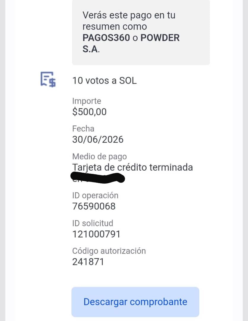 vidasaludpsi's tweet photo. @tortu_deb @GranHermanoAr @SANTIAGODELMORO 20 votos a Sol 🌞 la reina!
Vamosssssssss 🌹
#Solcia 👑 🤴 https://t.co/brEpenVKFZ