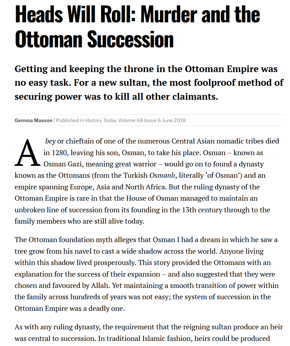 R_D_Z_King's tweet photo. This is just extreme delusional gaslighting to the point of laughable.  
The Ottoman empire, a brutal colonizing force was known for its brutality and horrific slave trade. 
Most Sultans killed their own brothers and step brothers so they will have no competitors to the throne, as such we can be "sure" such Sultans were 'oh so very kind' to their millions of slaves and conquered non Muslim people all around the Ottoman empire.