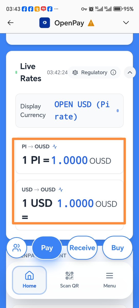 LiangShi99's tweet photo. 🚨🚨🚨突发:
由多家企业联合推出OUSD稳定币，如果这里的OpenUSD和OpenPay里说的是同一个币，那么Pi的稳定价格就是1OUSD。请注意我的用词，是“如果”。 https://t.co/FdL0C5gHnV