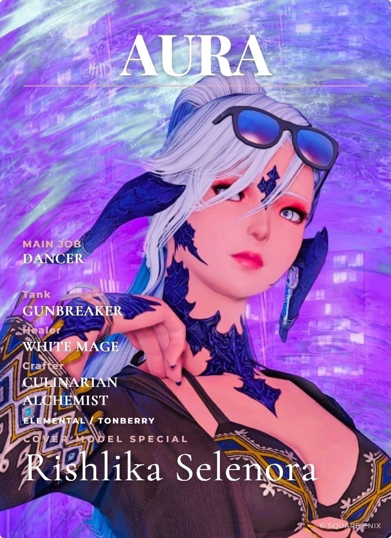 Rishlika_Games's tweet photo. #おはウラ 𝙒𝙚𝙙𝙣𝙚𝙨𝙙𝙖𝙮🌱✨️
流行りの雑誌風キャラカで画像作ってみたので、そちらでご挨拶📸
モデルになりきった感じでイイ！と思ってますが、いかがでしょうか(〃•̀⧿•̀)ﾄﾞｷﾄﾞｷ…
SpecialThanks（SS提供）：@nano_p0330

昨日は疲れ切っていたようで、月曜以上に早寝しておりました…(　ﾟｪﾟ)

今日から10日間お休みだった方が戻るので、マシになる、はず（ﾀﾌﾞﾝ）

今夜は楽しい予定が2つも入ってるので、今から楽しみ過ぎる〜"(∩>ω<∩)"
#ynmagcard #アウラ #後角愛好会