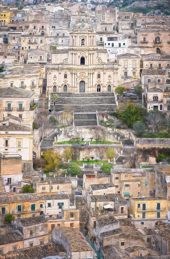 joancarroll's tweet photo. Modica Cathedral Sicily Italy Artistic! https://t.co/KVRXSJq8dR #modica #sicily #italy #hillside #cathedral #church #crowded #artistic #artforsale #wallartforsale #giftideas @joancarroll https://t.co/7Ea00q1OhW