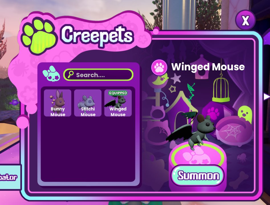 miinimiilk's tweet photo. Finally obtained all three pets! 

The winged mouse is my favourite so far! https://t.co/HxuuxyRXPI