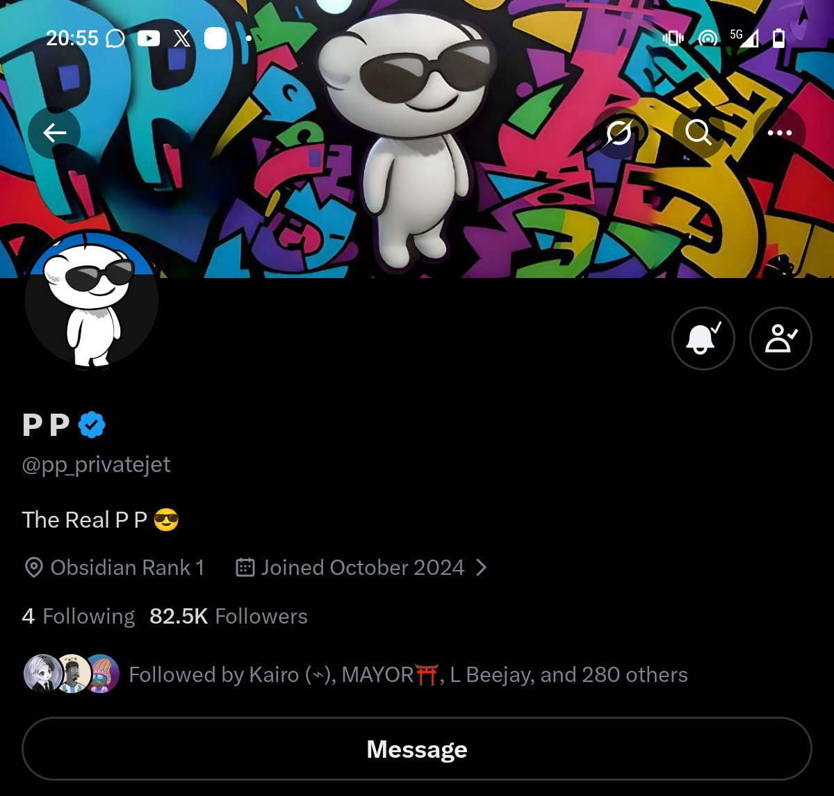 jnr_pips's tweet photo. GN  CT

Before we call it a day I want us to Really take our time to appreciate this two guys mind you I don't really know these guys, and I know they don't know me either.

But from the bottom of my heart, may God bless these two people:

- @pp_privatejet
- @blknoiz06

To be honest, CT was becoming boring. Many people had lost hope, and the space felt almost dead.

Then, within just one week, everything changed.

All you had to do was show up, stay active, and pray that your opportunity found you.

For those who don't know them, PP is known as the "Tipp Guy." Nobody really knows who he is, and he's not even a Web3 guy. I just hope one day we can onboard him into Web3.

Then there's Ansem, who has spent years helping people and giving back to this space long before now.

Even if you're not a fan of them, one thing you can't ignore is kindness.

Moments like this remind me that one act of kindness can bring life back to an entire community.

What a time to be alive.

Rooting for everyone contributing in their own little way.

#STAKE || #ANSEM