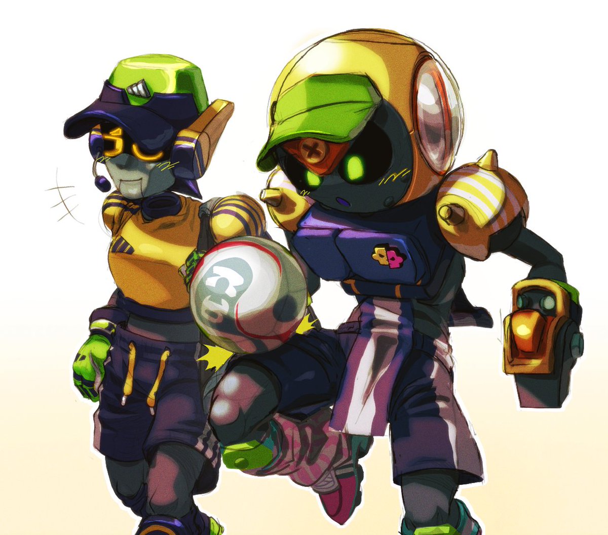 shush_BS's tweet photo. just realized i dew the logo on lawries shirt backwards</3
#BrawlStars #larryandlawrie #Meeple #badgames https://t.co/C1vO2AsMvx