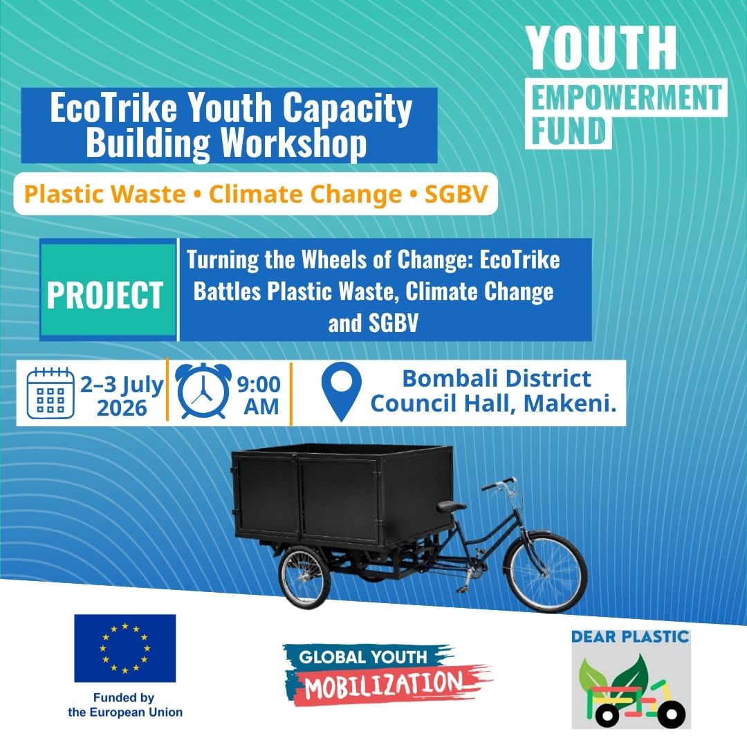 Dearplasticsl's tweet photo. @EUPartnership @gymobilization
@ifrc @WorldYMCA @worldywca
@EUinSierraLeone @JJankowskiEU

#YouthMobilize #YouthLeadsTheWay #YouthEmpowermentFund https://t.co/YmoF27fOZT