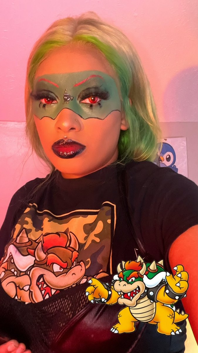 AshaMyBasha's tweet photo. Where’s my peaches ? 🍑 🐲❤️🔥 #bowsercosplay #supermario https://t.co/mscrpTaUfC
