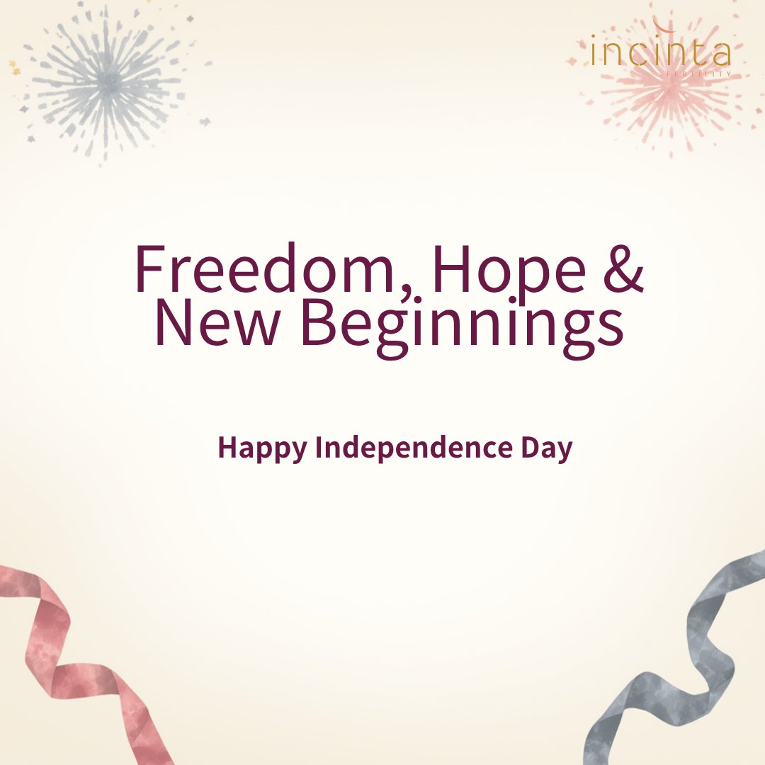 incintaclinic's tweet photo. Freedom, Hope, and New Beginnings.
Celebrating the spirit of Independence Day — and the hope that every new beginning brings.
#AMH #AntiMullerianHormone #OvarianReserve #FertilityTesting #KnowYourNumbers #FertilityEducation #ReproductiveHealth #FertilityFacts #WomensHealth #HormoneTesting #FertilityClinic #tryingtoconceive #ivf #fertility #infertilityawareness #wellness #infertilitysupport #fertilityjourney #ttcsupport #reproductivehealth #femalefertility #infertilityjourney #ttcsisters #infertilitysucks #unexplainedinfertility #fertilitysupport #ivfjourney #infertilitycommunity #ivfsupport