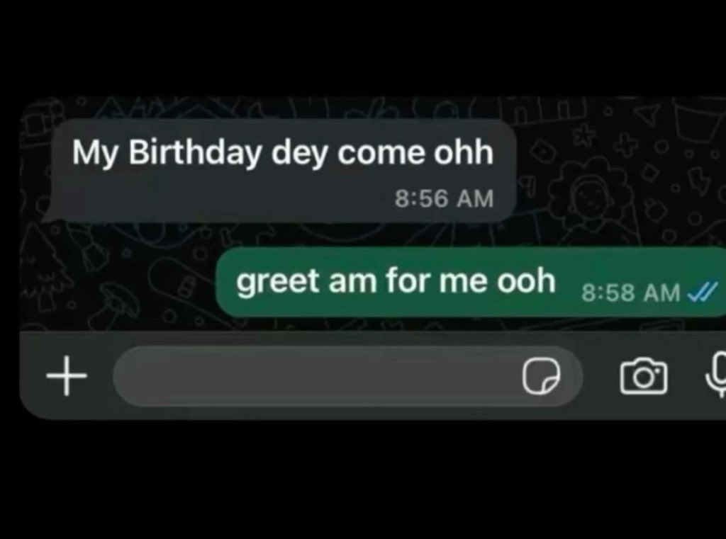 ola50484's tweet photo. Abi Wetin I suppose talk?😂 https://t.co/cODzcswU1U