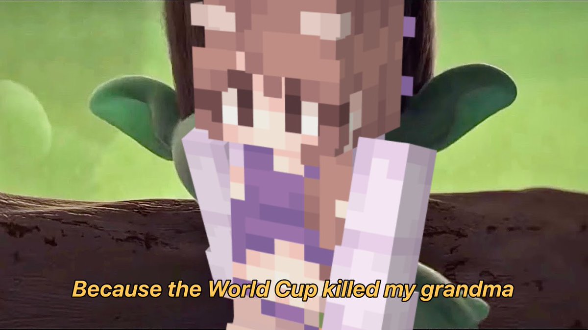KoreUndercover's tweet photo. Tina finally met Juan’s character in Minecraft Extremo and this is how it went 😭😭 https://t.co/2TVLwmbean